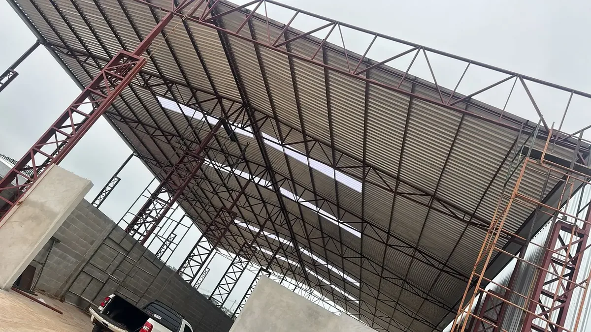 Estrutura Metálica Industrial executada pela Brastérmica - foto 3
