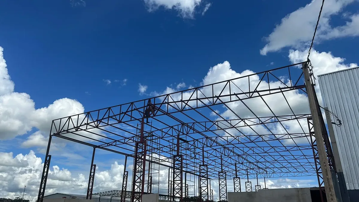 Estrutura Metálica Industrial executada pela Brastérmica - foto 4