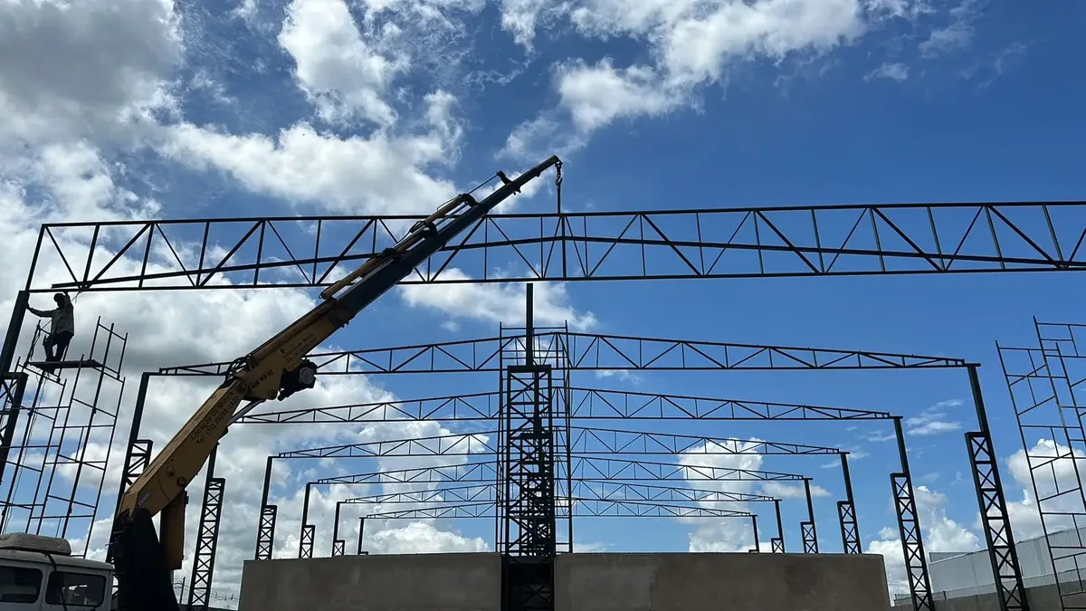 Estrutura Metálica Industrial executada pela Brastérmica - foto 5