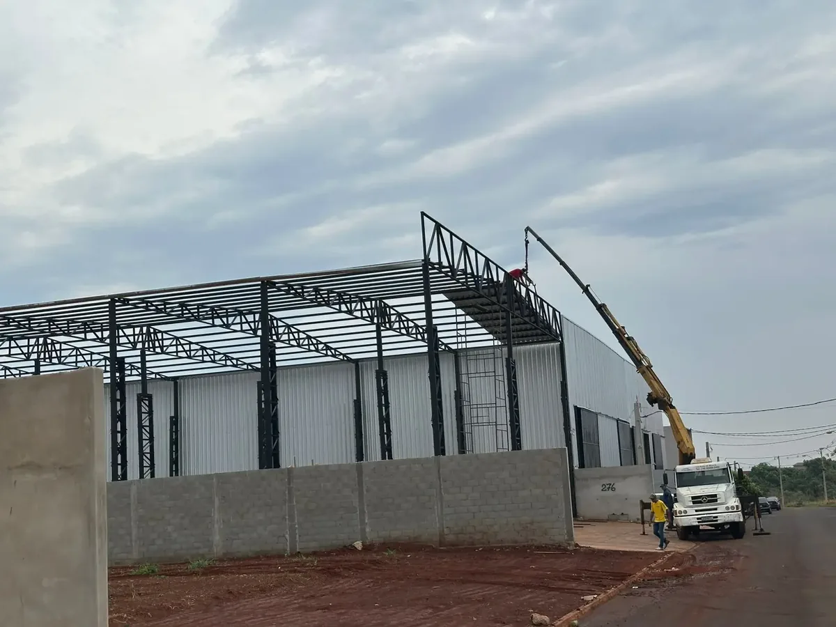 Estrutura Metálica Industrial executada pela Brastérmica - foto 8
