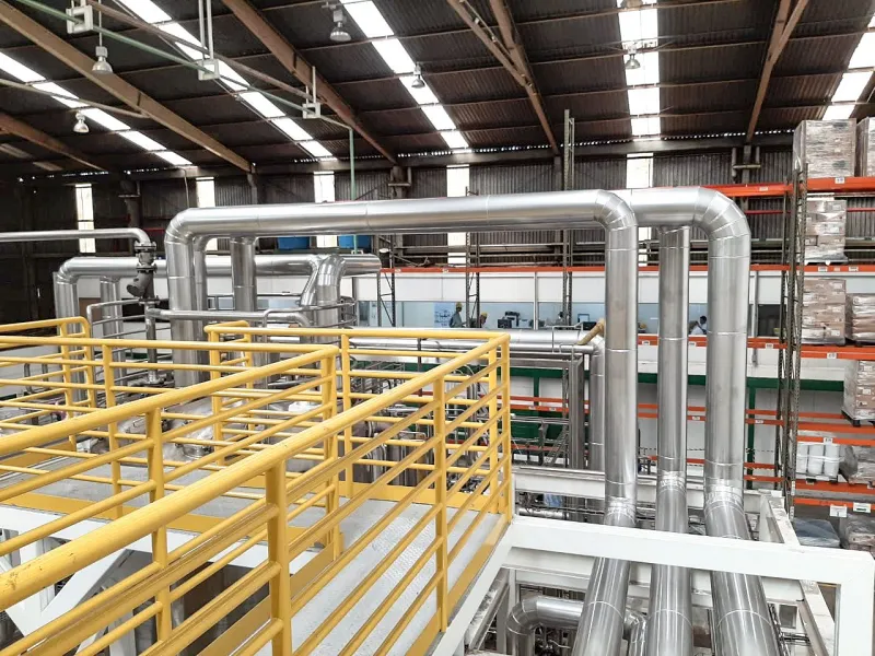 Serviço de isolamento térmico industrial realizado pela Brastérmica - foto 5