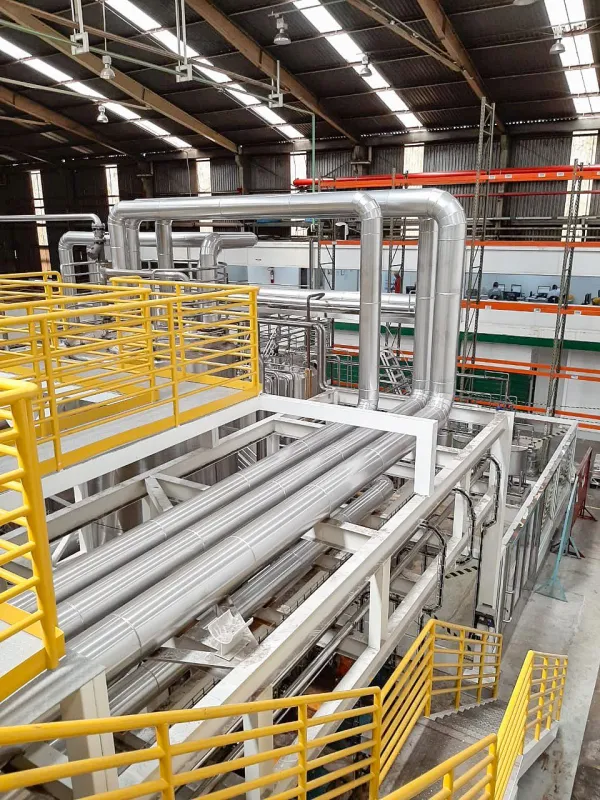 Serviço de isolamento térmico industrial realizado pela Brastérmica - foto 7