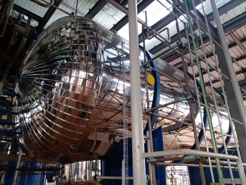 Serviço de isolamento térmico industrial realizado pela Brastérmica - foto 16