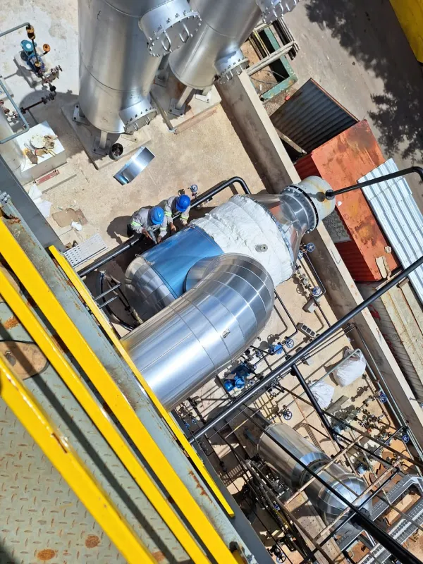 Serviço de isolamento térmico industrial realizado pela Brastérmica - foto 21